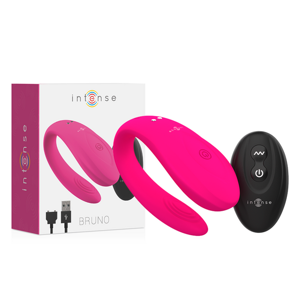 INTENSE - Pariäärinen kaksinkertainen stimulaattori pinkki