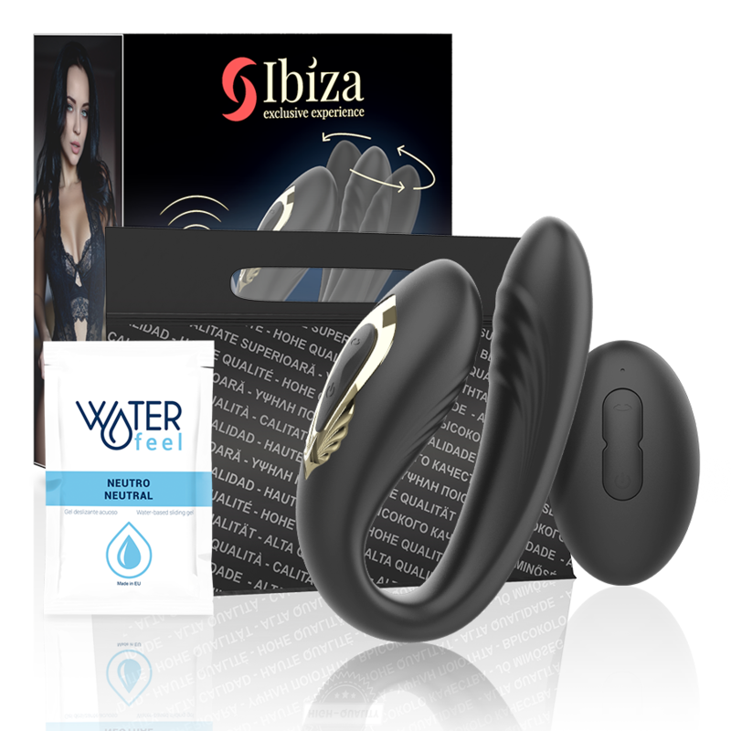 IBIZA - ROTERANDE DUBBELVIBRATOR