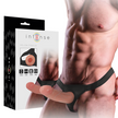 INTENSE - URHÅLAD SELE MED DILDO 16 X 3 CM