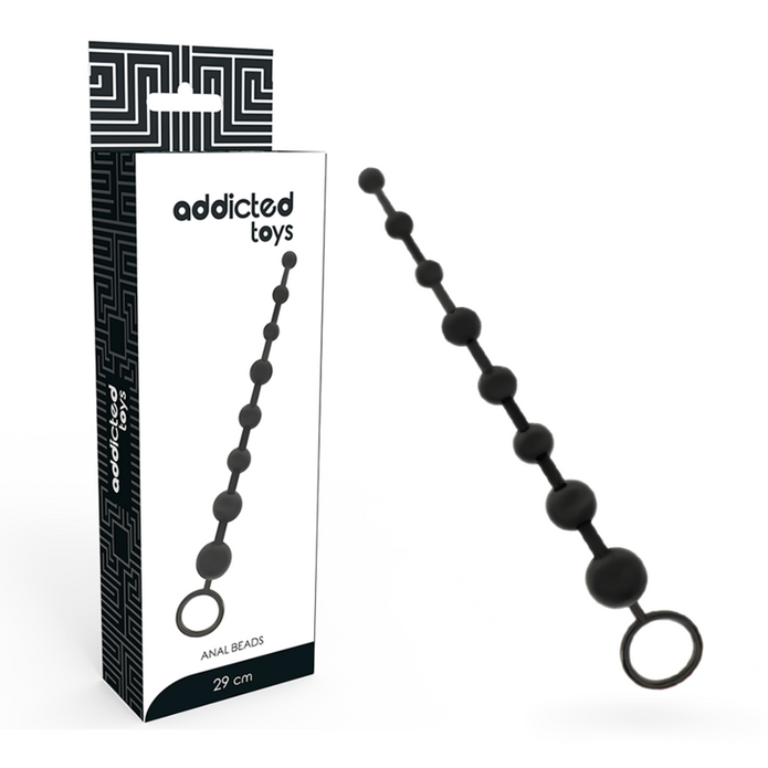 ADDICTED TOYS - ANALKULOR 29 CM SVART