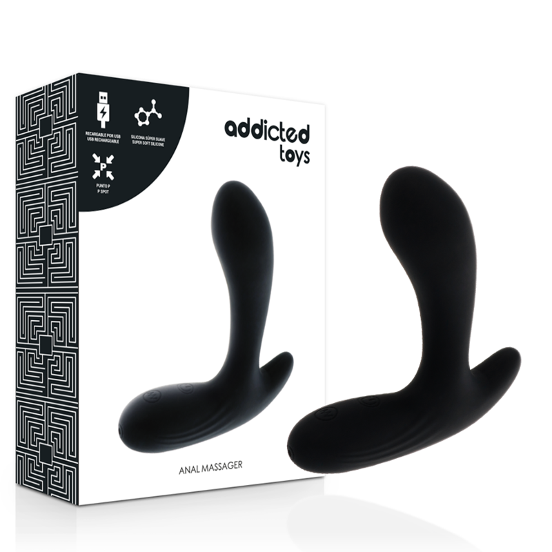 ADDICTED TOYS - Anal vibraattori Musta