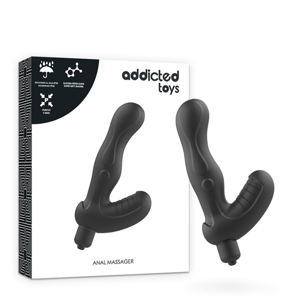 ADDICTED TOYS - P-SPOT VIBE ANALSIMULATOR FÖR PROSTATA I SILIKON