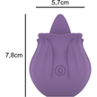 INTENSE - VIOLET CL TORIS STIMULATOR 10 VIBRATIONS LILAC