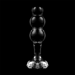 NEBULA SERIES BY IBIZA - MODELL 1 ANALPLUG BOROSILIKATGLAS KLAR 10,5 CM -O- 3 CM