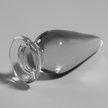 NEBULA-SERIEN FRÅN IBIZA - MODELL 4 ANALPLUGG BOROSILIKATGLAS KLAR 11 CM -O- 5 CM