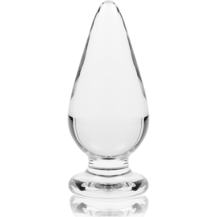 NEBULA-SERIEN FRÅN IBIZA - MODELL 4 ANALPLUGG BOROSILIKATGLAS KLAR 11 CM -O- 5 CM