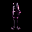 NEBULA SERIES AV IBIZA - MODELL 6 ANALPLUGG BOROSILIKATGLAS ROSA 12,5 CM -O- 4 CM
