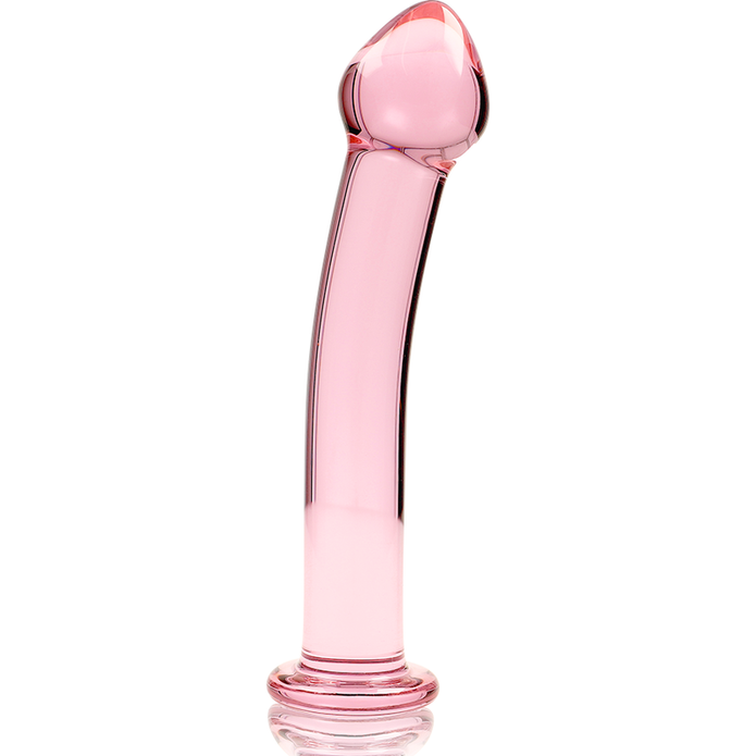 NEBULA SERIES AV IBIZA - MODELL 11 DILDO BOROSILIKATGLAS ROSA 16 CM -O- 3 CM