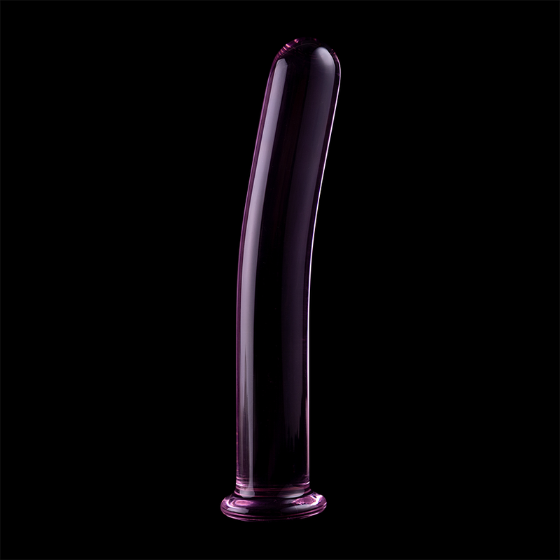 NEBULA SERIES BY IBIZA - MODELL 17 DILDO BOROSILIKATGLAS ROSA 18.5 CM -Ø- 3 CM