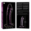 NEBULA SERIES BY IBIZA - MODELL 19 DILDO BOROSILIKATGLAS ROSA 18,5 CM -O- 4 CM