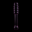 NEBULA SERIES BY IBIZA - MODEL 20 DILDO BOROSILICATE GLASS PINK 20.5 CM -O- 3 CM