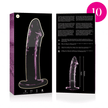NEBULA SERIES BY IBIZA - MODELL 19 DILDO BOROSILIKATGLAS ROSA 18,5 CM -O- 4 CM