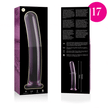 NEBULA SERIES BY IBIZA - MODELL 17 DILDO BOROSILIKATGLAS ROSA 18.5 CM -Ø- 3 CM