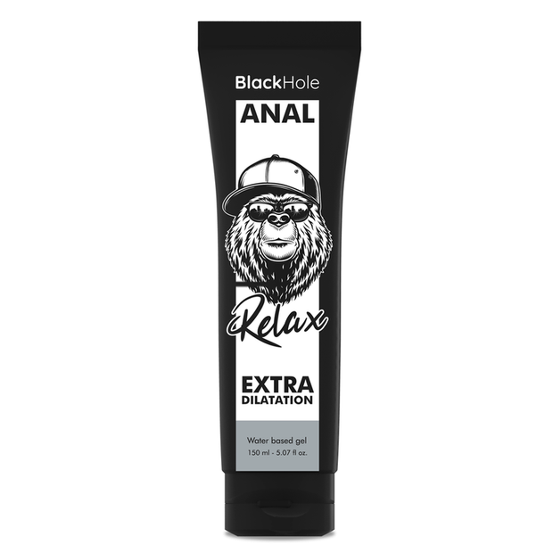 BLACK HOLE - VATTENBASERAD GEL FÖR ANAL DILATATION 150 ML