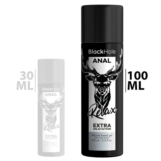 BLACK HOLE - Silikonipohjainen anaaliliukuvoide 100 ml