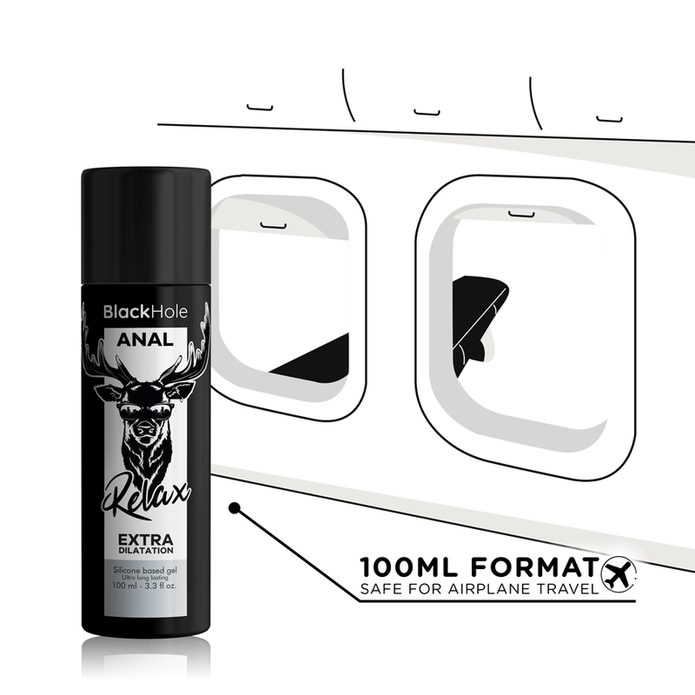 BLACK HOLE - Silikonipohjainen anaaliliukuvoide 100 ml