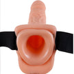 FETISH FANTASY SERIES - Säädettävä etäohjattava realistinen penis kiveksillä 23 cm