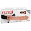 FETISH FANTASY SERIES - Säädettävät valjaat realistisella 28 cm peniksellä