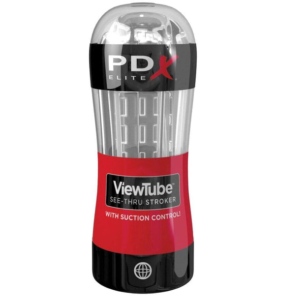 PDX ELITE - STROKER MASTURBATOR VIEWTUBE KONTROLL SUG KLAR