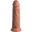 KING COCK - REALISTISK SILIKONDILDO ELITE 20,3 CM KARAMELL