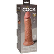 KING COCK - REALISTISK SILIKONDILDO ELITE 20,3 CM KARAMELL