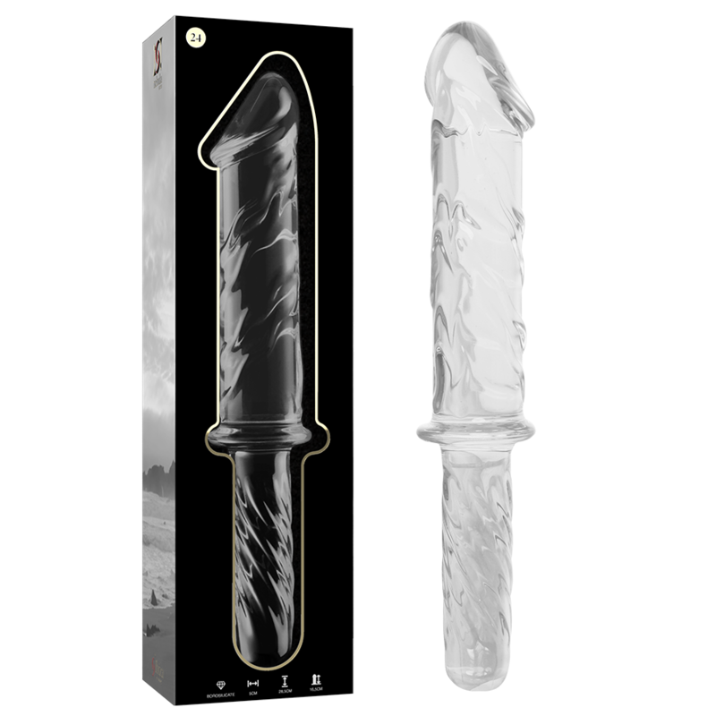 NEBULA SERIES BY IBIZA -Kirkas Dildo, 28,5 cm – Ø 5 cm