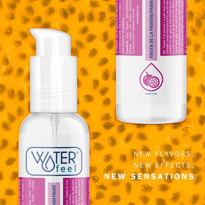 WATERFEEL - Vesipohjainen Passion Fruit -liukuvoide 175 ml