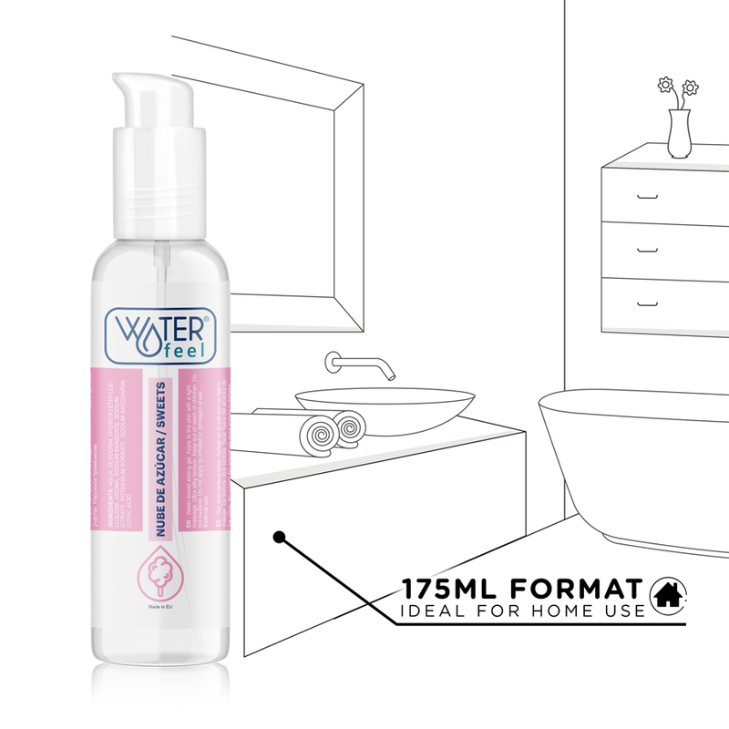 WATERFEEL - SUGAR CLOUD GLIDMEDEL 175 ML