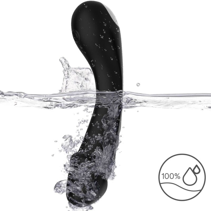 ARMONY - Dildo-vibraattori G-pisteeseen,  musta