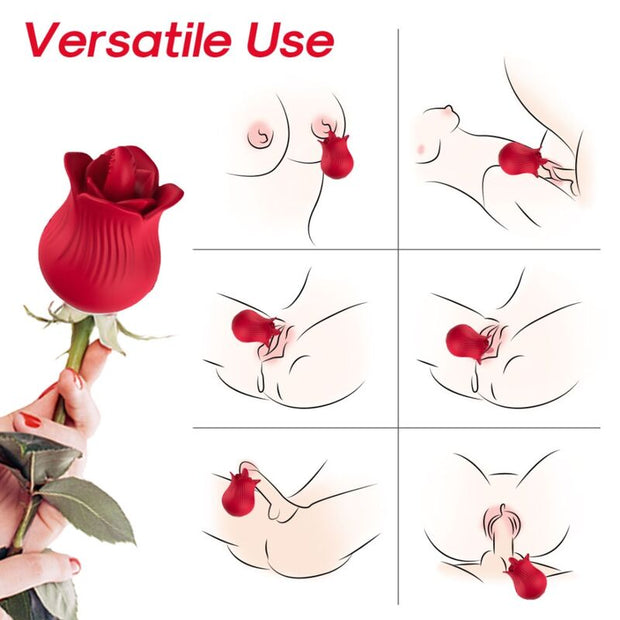 ARMONY - ROSENVIBRATOR & STIMULATOR RÖD