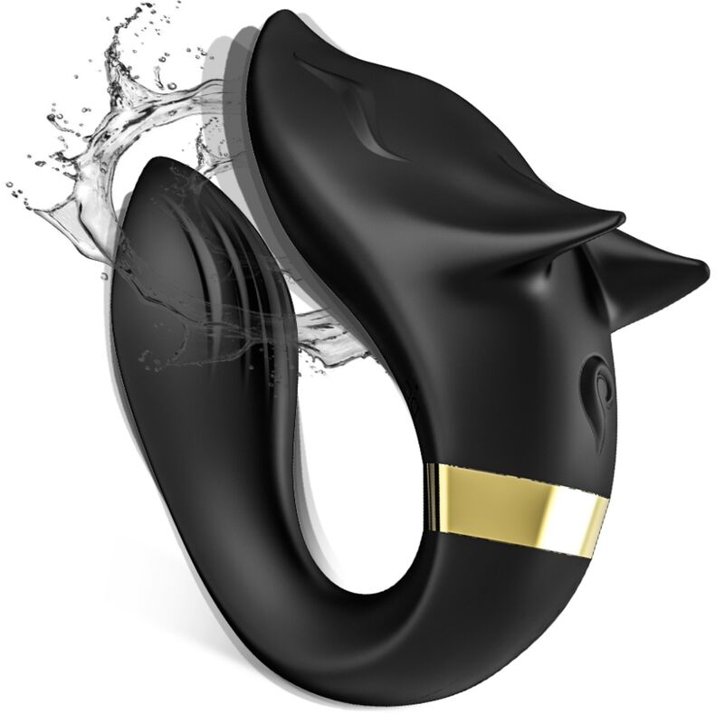 ARMONY - RÄV-VIBRATOR FÖR PAR FJÄRRKONTROLL SVART
