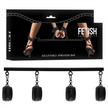 FETISH SUBMISSIVE BONDAGE - Säädettävä tanko, 4 osaa