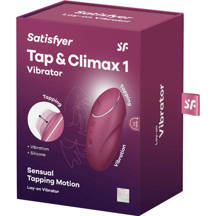 SATISFYER - TAP & CLIMAX 1 LAY-ON VIBRATOR RÖD