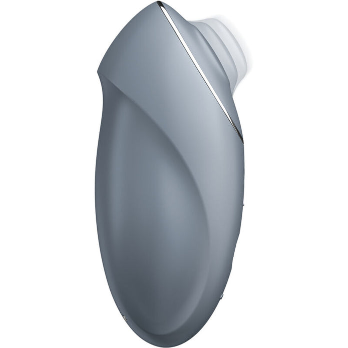SATISFYER - TAP & CLIMAX 1 VIBRATOR ATT LÄGGA PÅ GRÅ