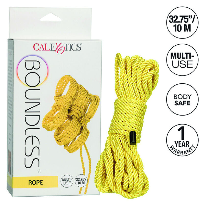CALEXOTICS - 10 m keltainen köysi Boundless