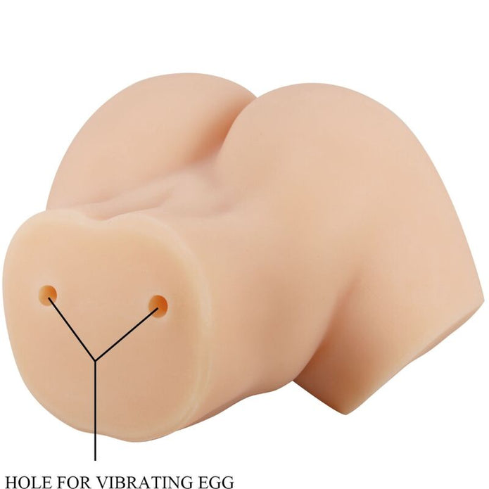 CRAZY BULL - REALISTISK VAGINA- OCH ANALVIBRATOR HAILEY