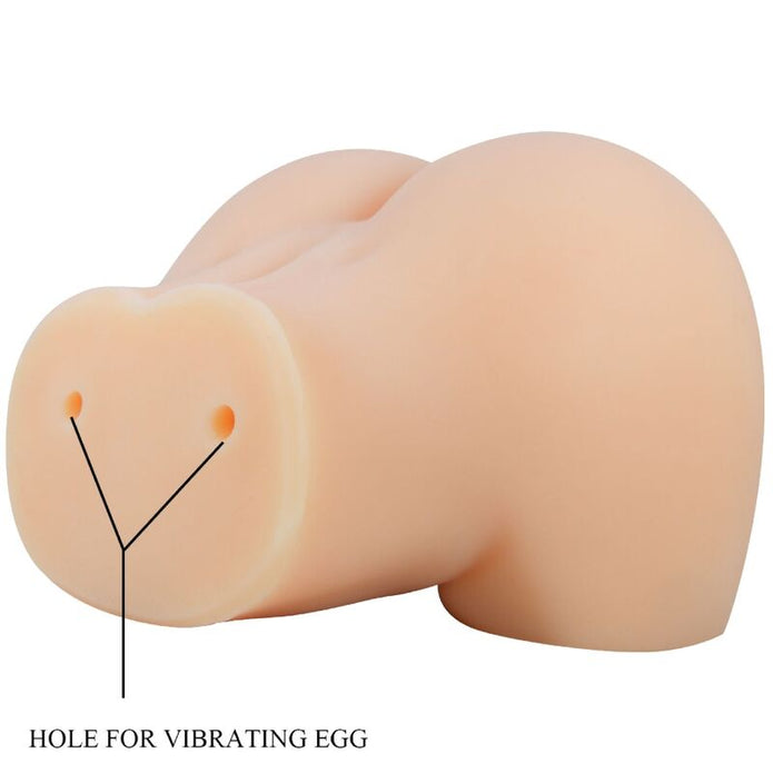 CRAZY BULL - REALISTISK VAGINA OCH ANUS MILA VIBRATOR