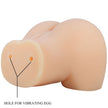 CRAZY BULL - REALISTISK VAGINA OCH ANUS MILA VIBRATOR