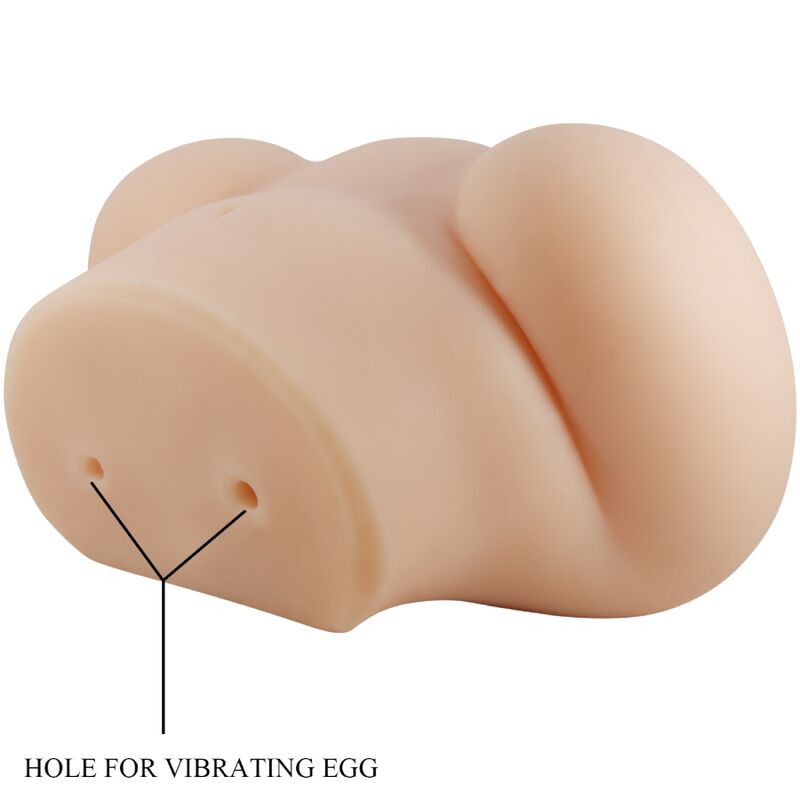 CRAZY BULL - REALISTISK VAGINA- OCH ANUSVIBRATOR LUNA