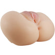 CRAZY BULL - REALISTISK VAGINA- OCH ANUSVIBRATOR LUNA