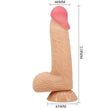 PRETTY LOVE - Realistinen imukuppidildo, 20,6 cm 