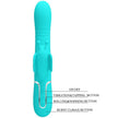 PRETTY LOVE - monitoiminen rabbit-vibraattori 4-in-1 Butterfly, aqua green