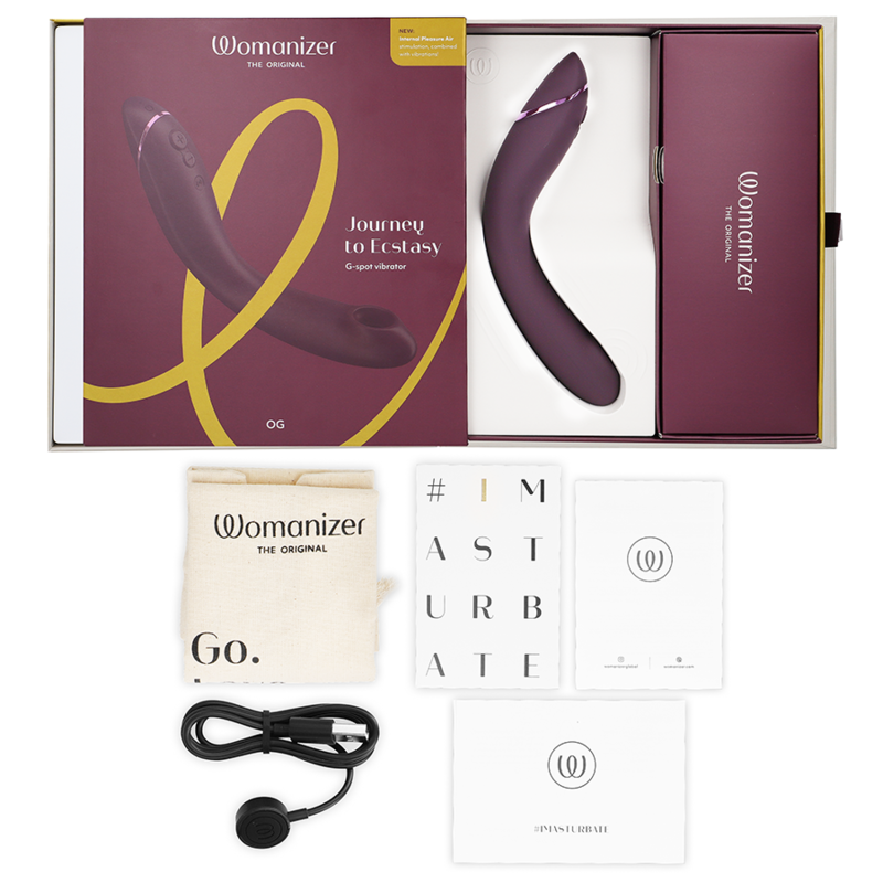 KVINNOJÄGARE - ORIGINAL G-PUNKT AUBERGINE