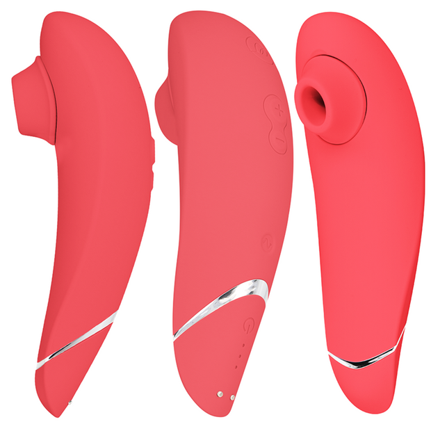 WOMANIZER - Premium 2 klitoriskiihotin - RASPBERRY