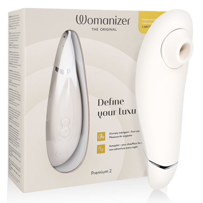 WOMANIZER - PREMIUM 2 KLITORISSTIMULATOR VARM GRÅ
