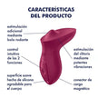 SATISFYER - EXCITERRR LAY-ON CLITORIS BERRY VIBRATOR