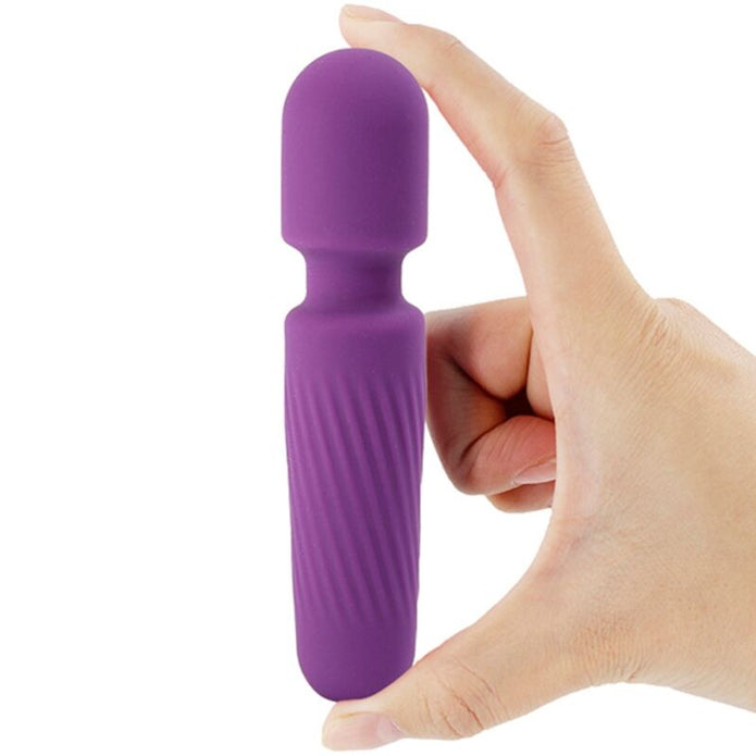 ARMONY - Magic ladattava hieromasauva ja vibraattori, 10 värinätilaa, violetti