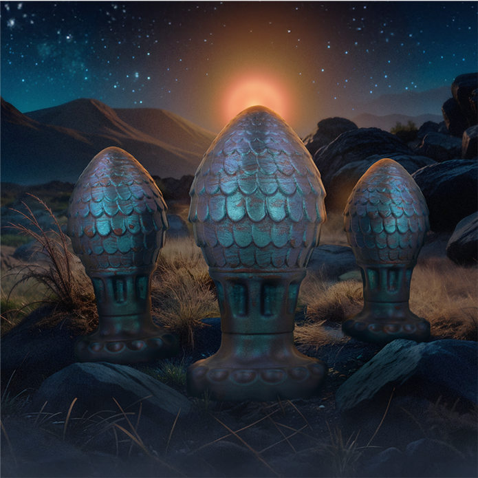 EPIC – VRAKOS DRAGONÄGG ANALPLUGG STORLEK S