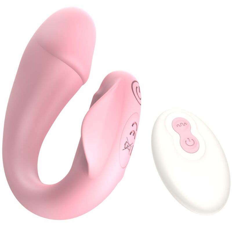 ARMONY - FRESHFUN CICI -vibraattori kauko-ohjauksella ja sovelluksella, 10 värinätilaa, pinkki