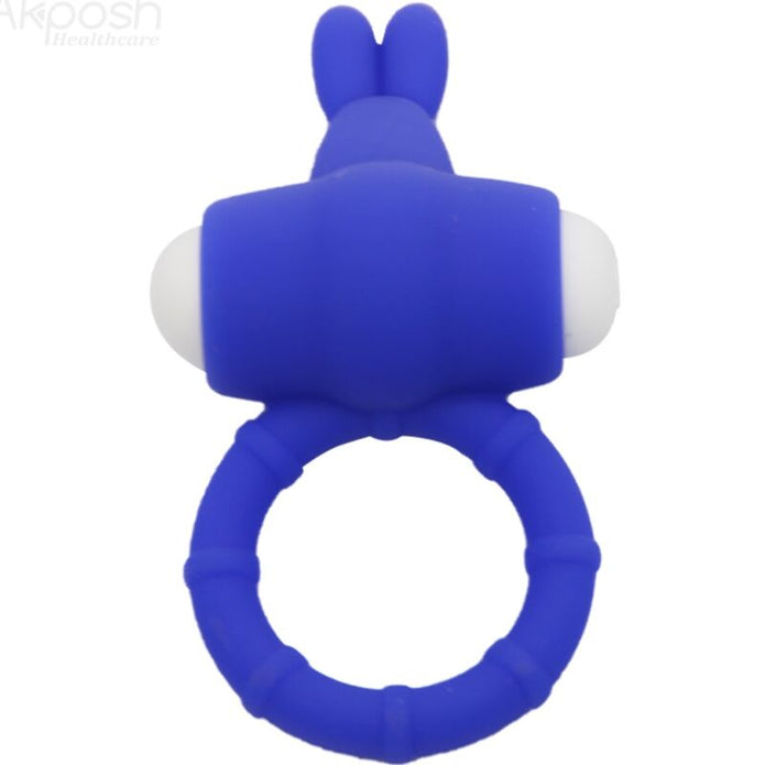 ARMONY - MS BUNNY VIBRATORRING SILIKON BLÅ